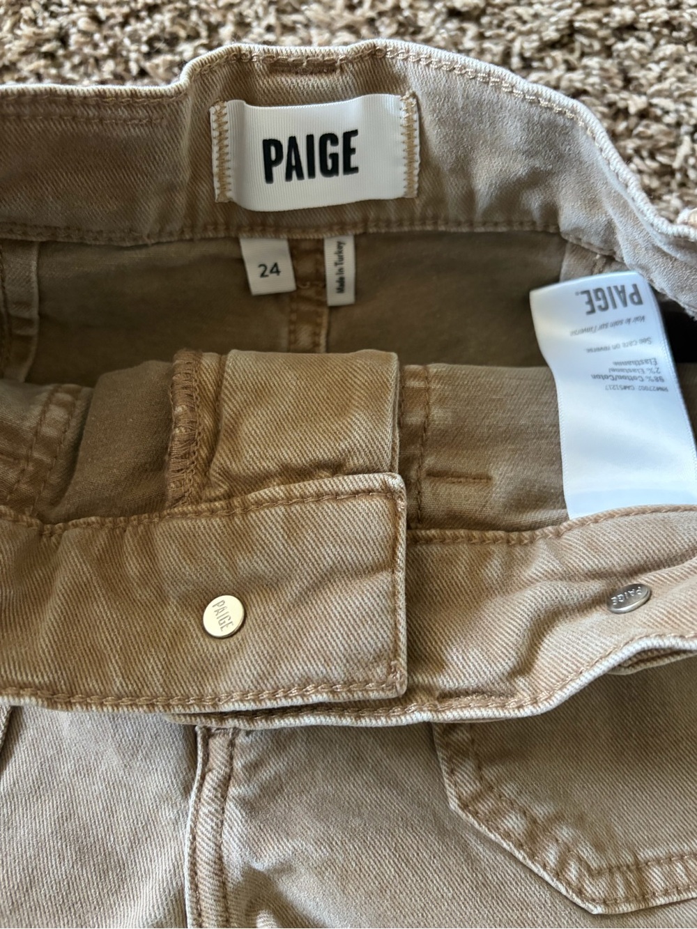 Anessa Short in Vintage Canewood Size 24 - Picture 6 of 6